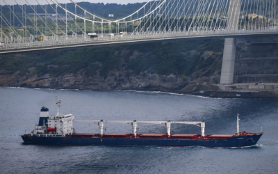 Exportações de grãos da Ucrânia caíram quase 30% em 2022