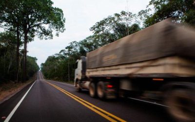 Frete sobe 11% em fevereiro puxado por safra de soja